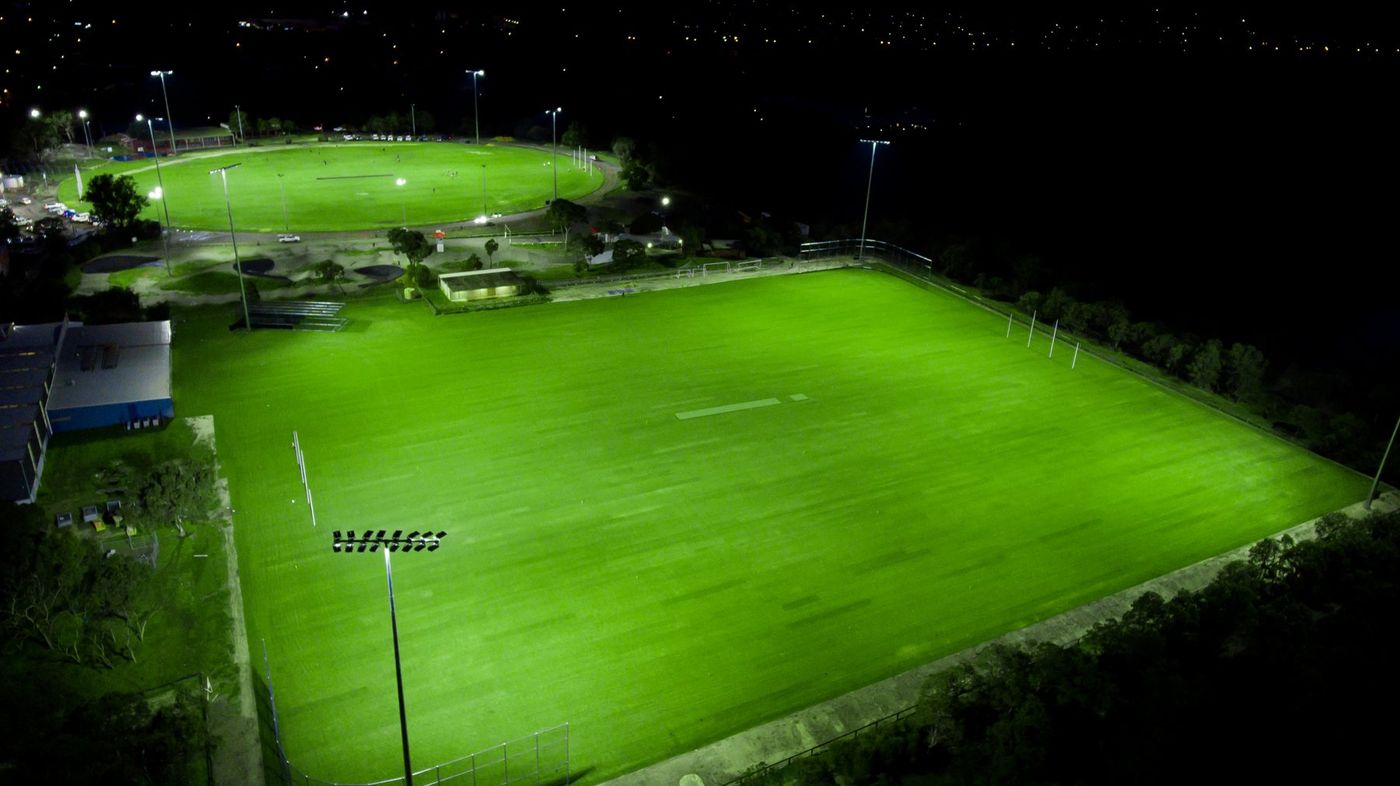Briggs Park floodlighting