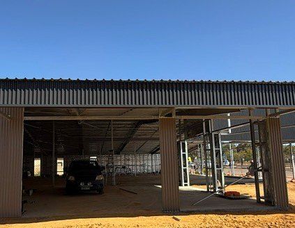 Mukinbudin Community Cultural Hub under construction