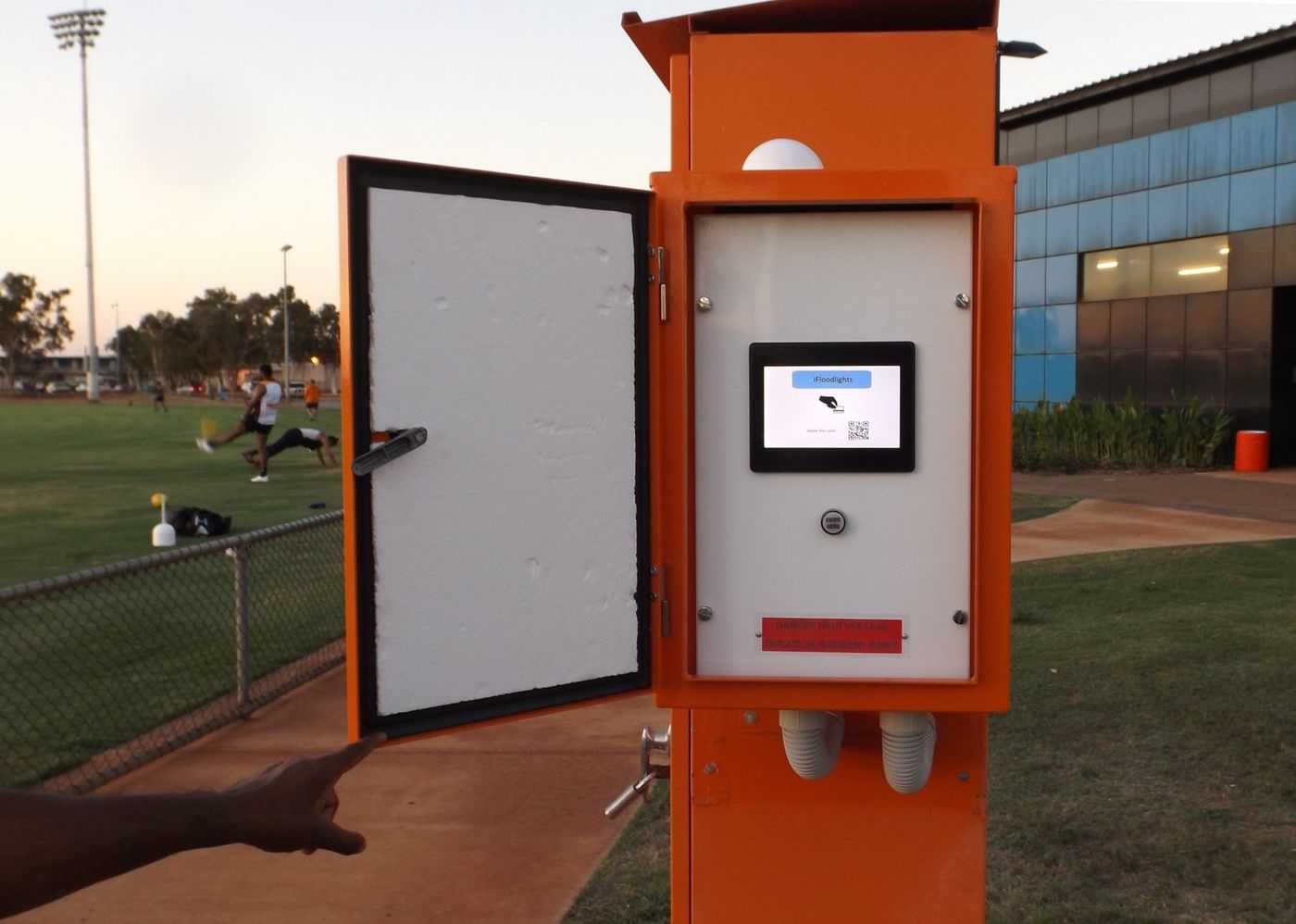 Kevin Scott Oval floodlighting, Port Hedland