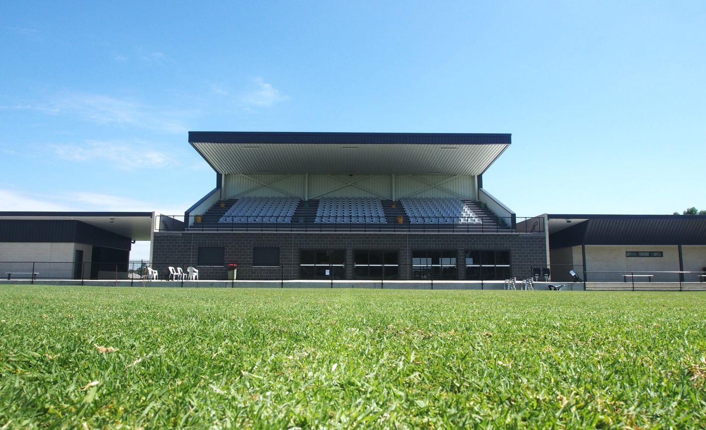 Weston Bears Park, Weston NSW, after its amenities upgrade